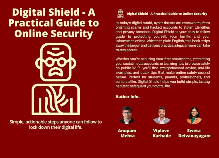 Digital Shield: A Practical Guide to Online Security: Simple, actionable steps anyone can follow to lock down their digital life. 1764330454 81i1DtdHodL. SL1500 Digital Shield: A Practical Guide to Online Security: Simple, actionable steps anyone can follow to lock down their digital life. Edu Expertise Hub Security & Encryption