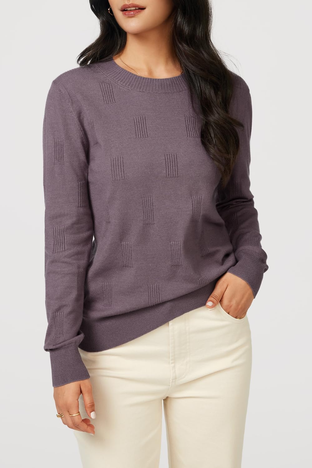 612tvaLAkqL. AC SL1500 Arach&Cloz Women's Soft Knit Sweater Fall Dressy Casual Pullover Tops Edu Expertise Hub Women & Business