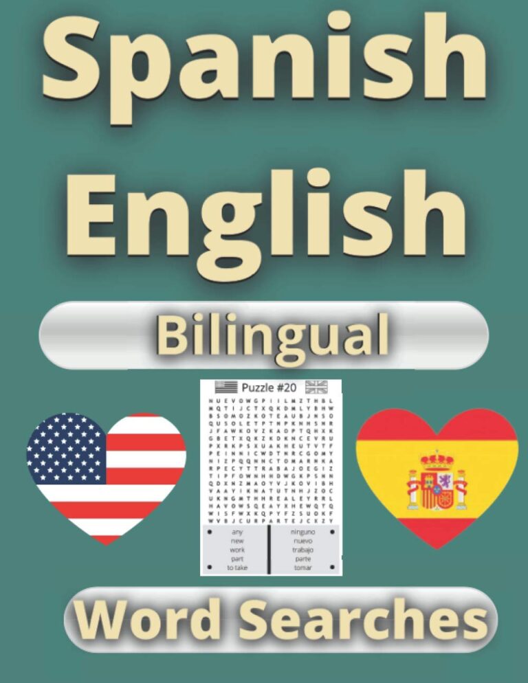 61Kbol9U3L. SL1294 100 Spanish and English Word Searches: Essential Words | High Frequency Vocabulary (Spanish Word Search Books) Edu Expertise Hub Online Searching