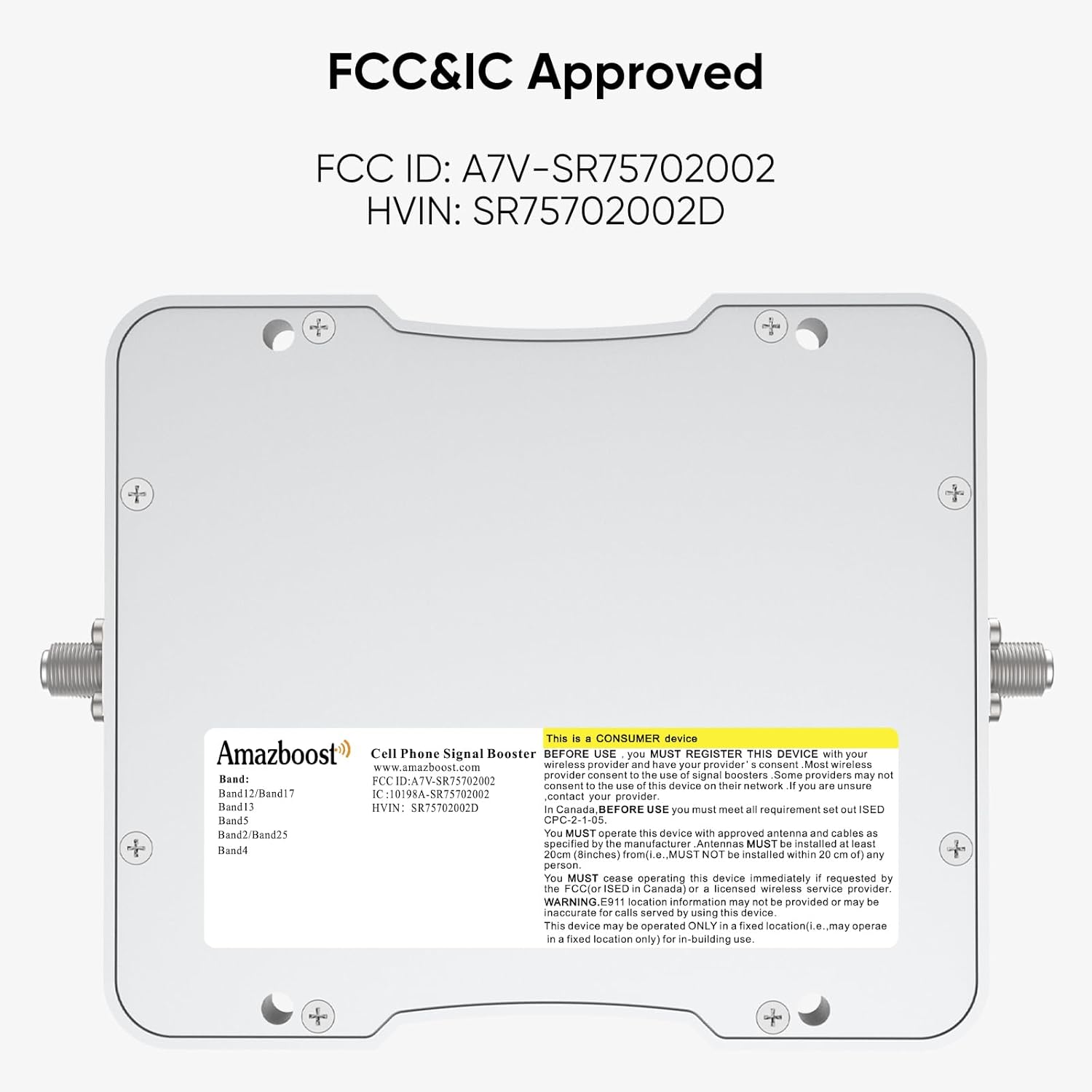 61SR5PdQC6L. AC SL1500 Amazboost Cell Phone Booster for Home, Cell Phone Signal Booster Kit, All U.S. Carriers -Compatible with Verizon, AT&T, T-Mobile, Sprint & More-5G 4G LTE 3G FCC Approved Edu Expertise Hub Mobile phones