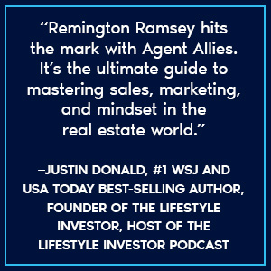 Remington Ramsey hits the mark with Agent Allies. It's the ultimate guide to mastering sales...