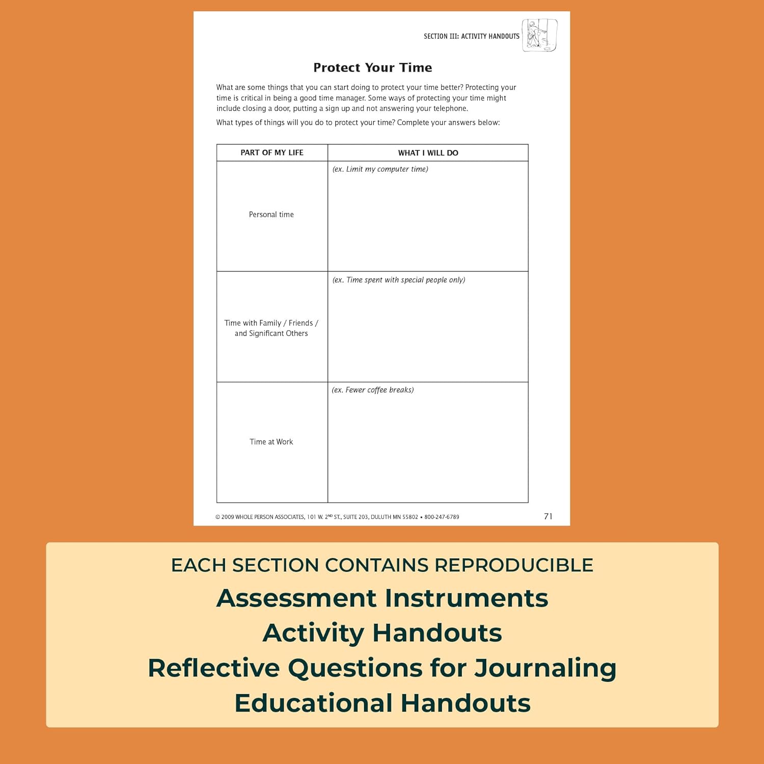 714pirK8chL. SL1500 The Practical Life Skills Workbook - Reproducible Self-Assessments, Exercises & Educational Handouts (Mental Health & Life Skills Workbook Series) Edu Expertise Hub Skills