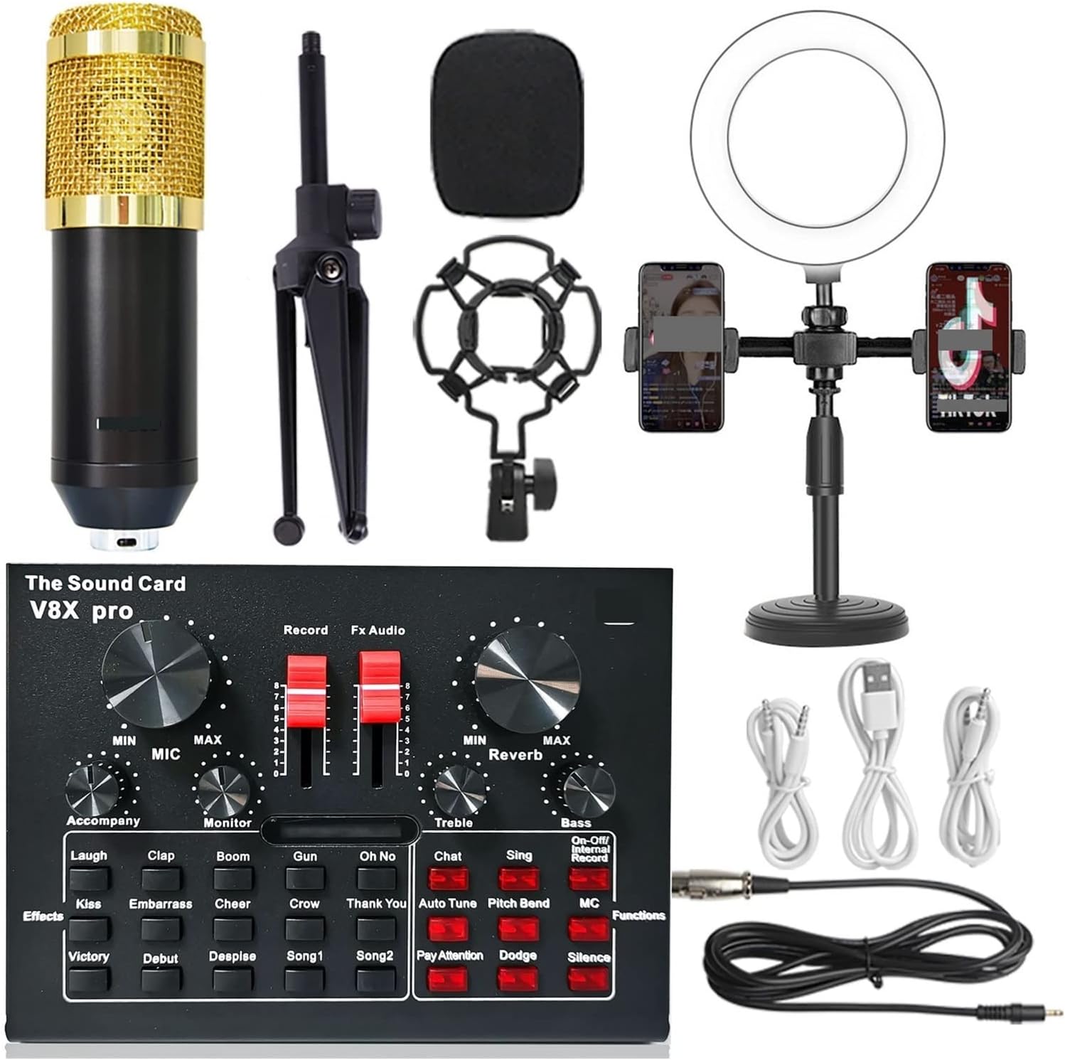 718d OrCu6L. AC SL1500 Professional Audio Mixer USB 5.0 Audio Sound Card USB External Headset Microphone Webcast Live Broadcast Adapter Game Music for PC Phone Computer Sound Boa Edu Expertise Hub Podcasts & Webcasts