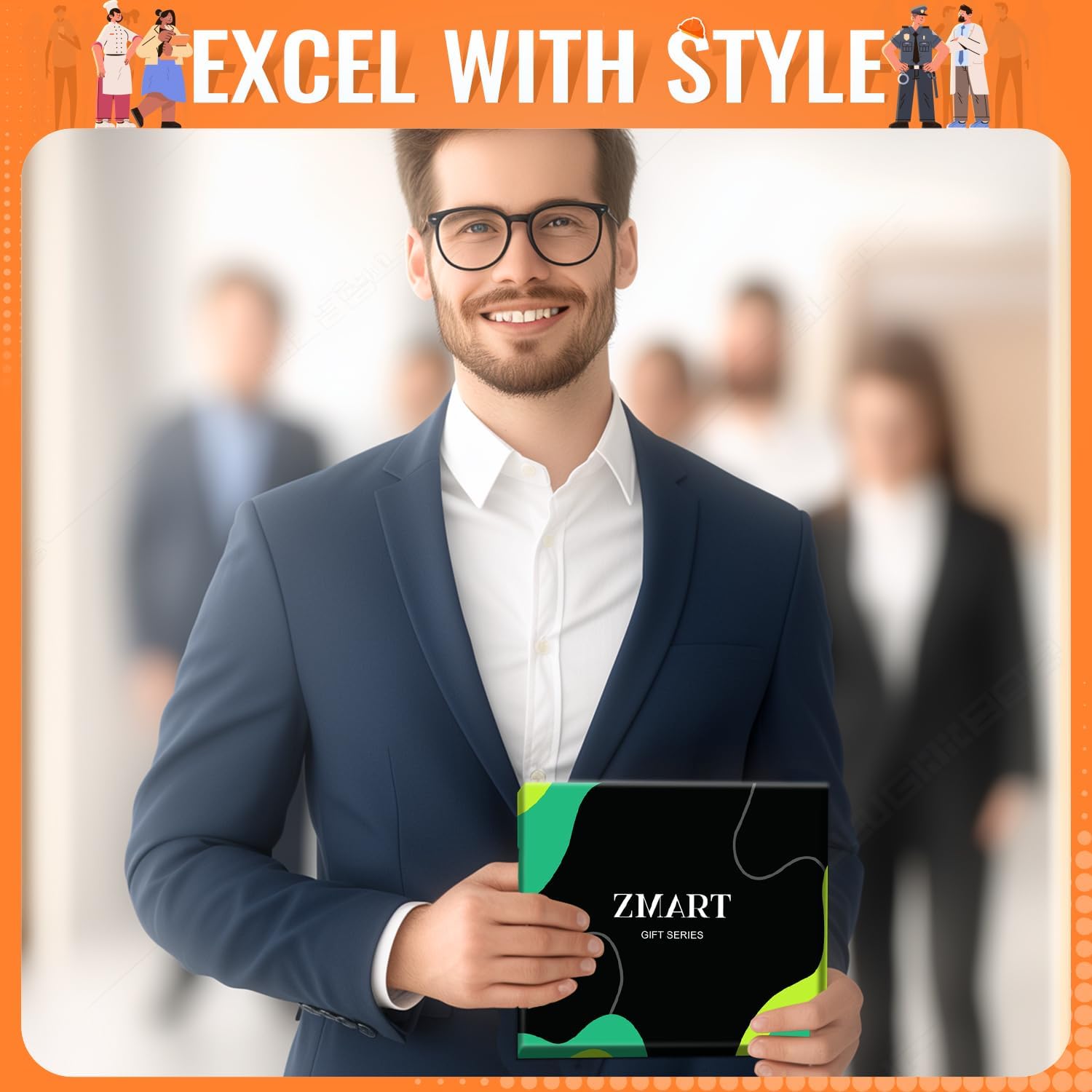 71N3SK3sBLL. AC SL1500 Zmart Funny Gifts for Fireman Pilot - Real Estate Agent Lawyer Librarian Chef Socks Edu Expertise Hub Real Estate