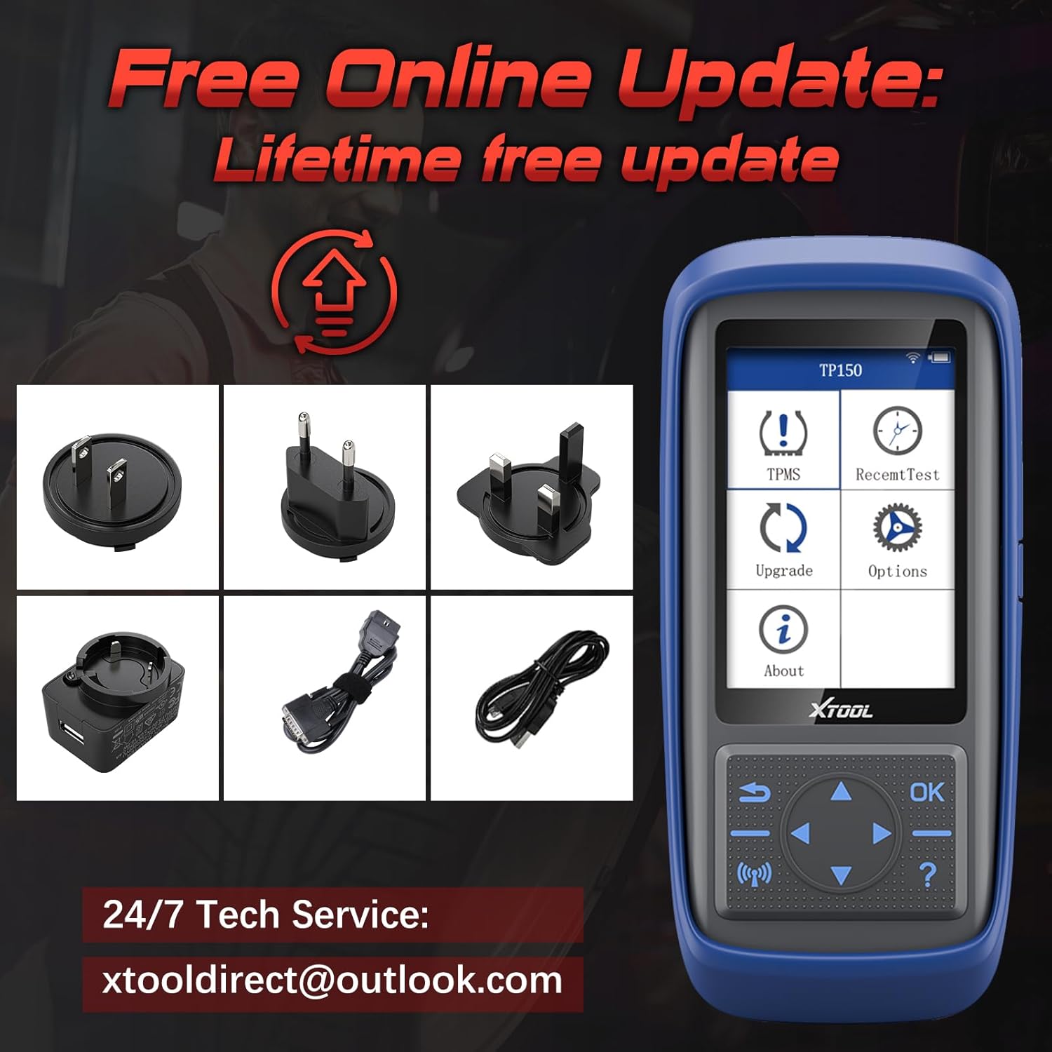 71eZw4gBhNL. AC SL1500 XTOOL TP150 TPMS Programming Tool, 2025 TPMS Relearn Tool, Activate/Relearn All Known TPMS Sensors, Program XTOOL TS100 Sensors (315/ 433MHz), TPMS Reset/Diagnosis Edu Expertise Hub Programming