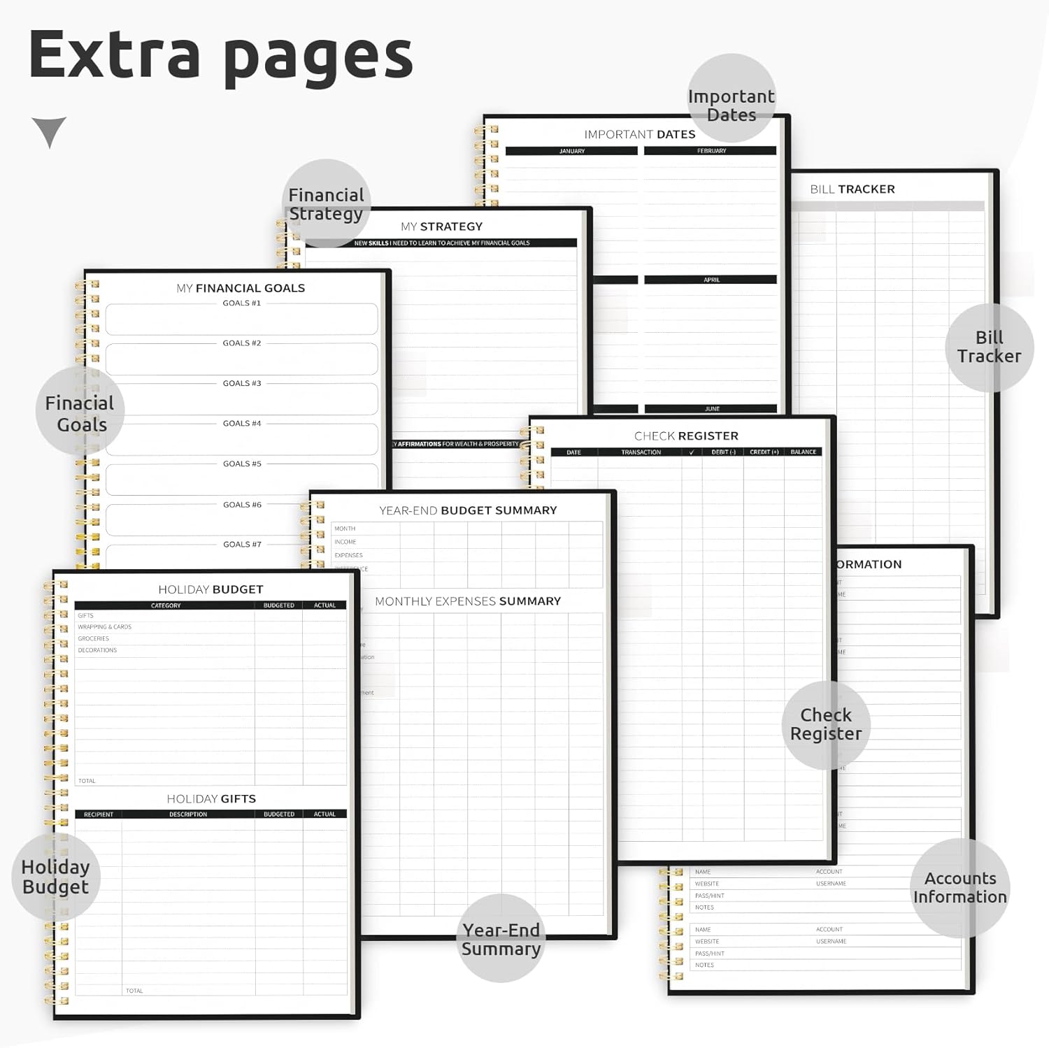 71j 8R 5PYL. AC SL1500 Budget Planner - Monthly Budget Book with Expense Tracker Notebook, Undated Bill Organizer & Finance Planner to Take Control of Your Money, 2025-2026 Account Book to Manage Your Finances-Black Edu Expertise Hub Finance