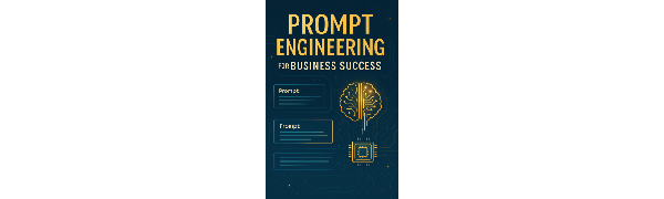 AI Productivity Playbook cover banner, hand pointing at digital chart, 100+ AI prompts