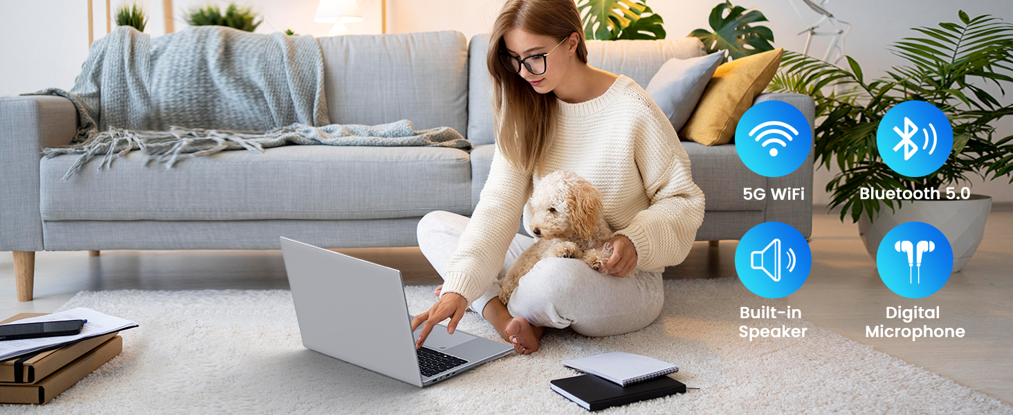 16" Laptop Computer 16GB DDR5 RAM 1TB SSD