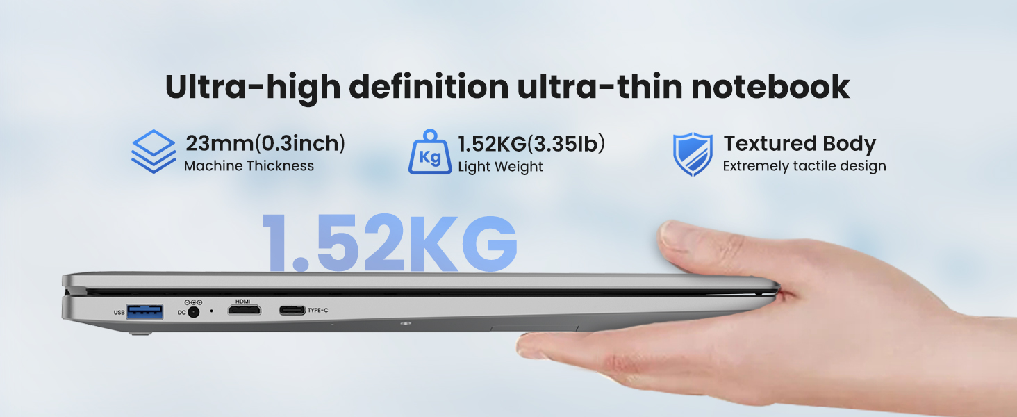 16" Laptop Computer 16GB DDR5 RAM 1TB SSD