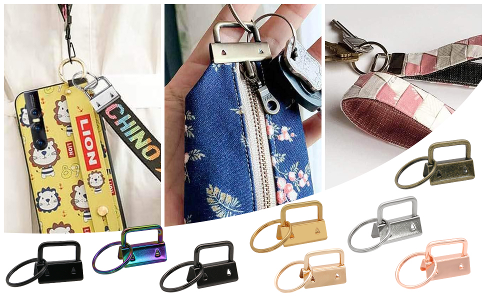 1 Inch Key Fob Hardware Kit