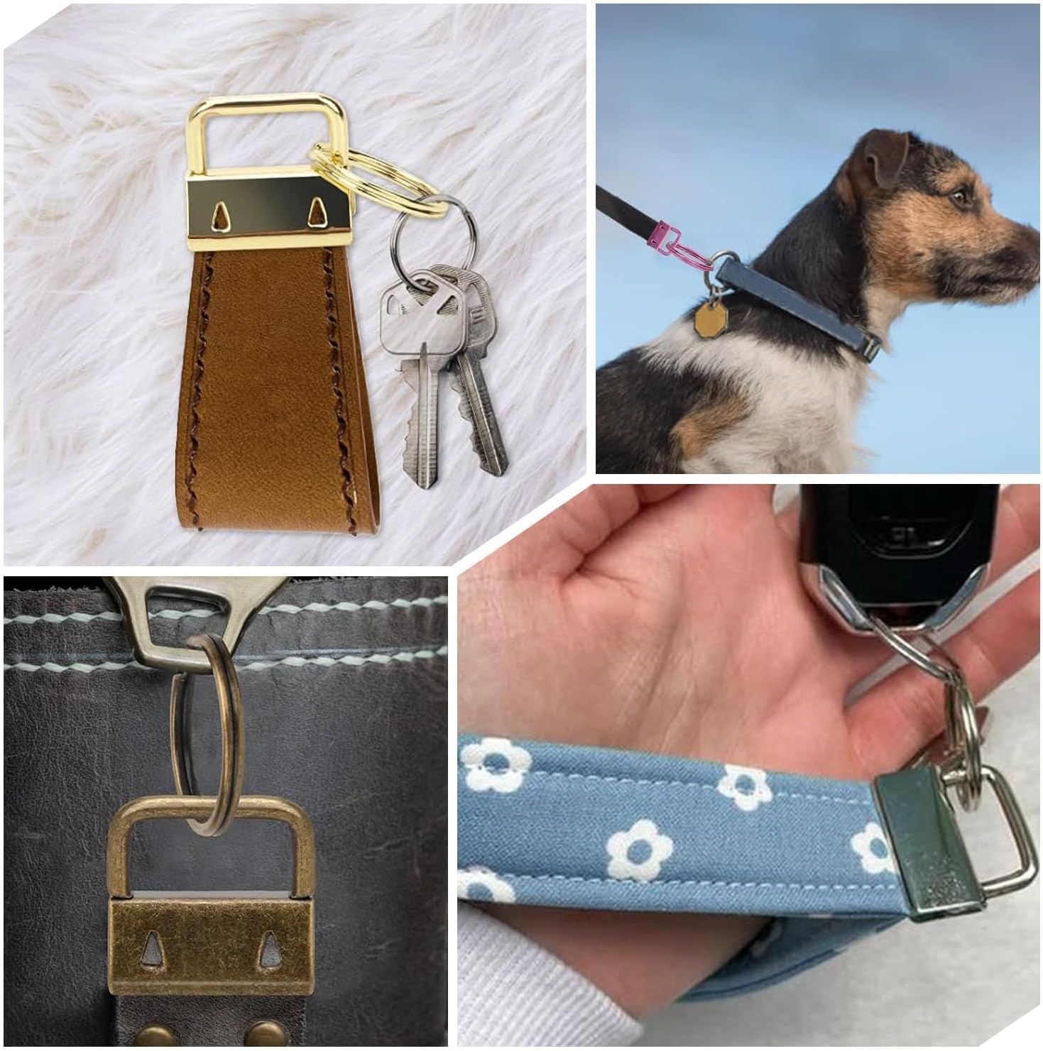 71ALXSFVwGL. AC SL1500 1 Inch Key Fob Hardware with Keychain Rings for DIY Crafts, Bag Webbing, Wristlets, Lanyards Edu Expertise Hub Hardware & DIY