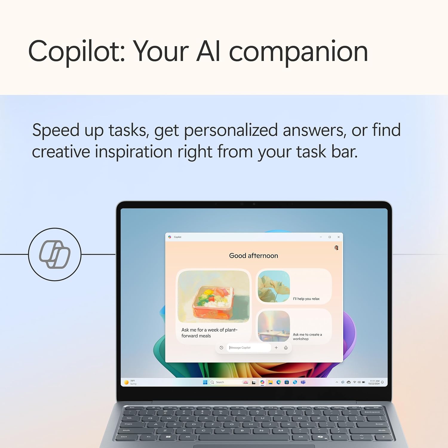 71NFm5wvDmL. AC SL1500 Microsoft Surface Laptop (2025), Windows 11 Copilot+ PC, 13" Touchscreen Display, Snapdragon X Plus (8 core), 16GB RAM, 512GB SSD Storage, Ocean Edu Expertise Hub Web Development & Design laptops desktops