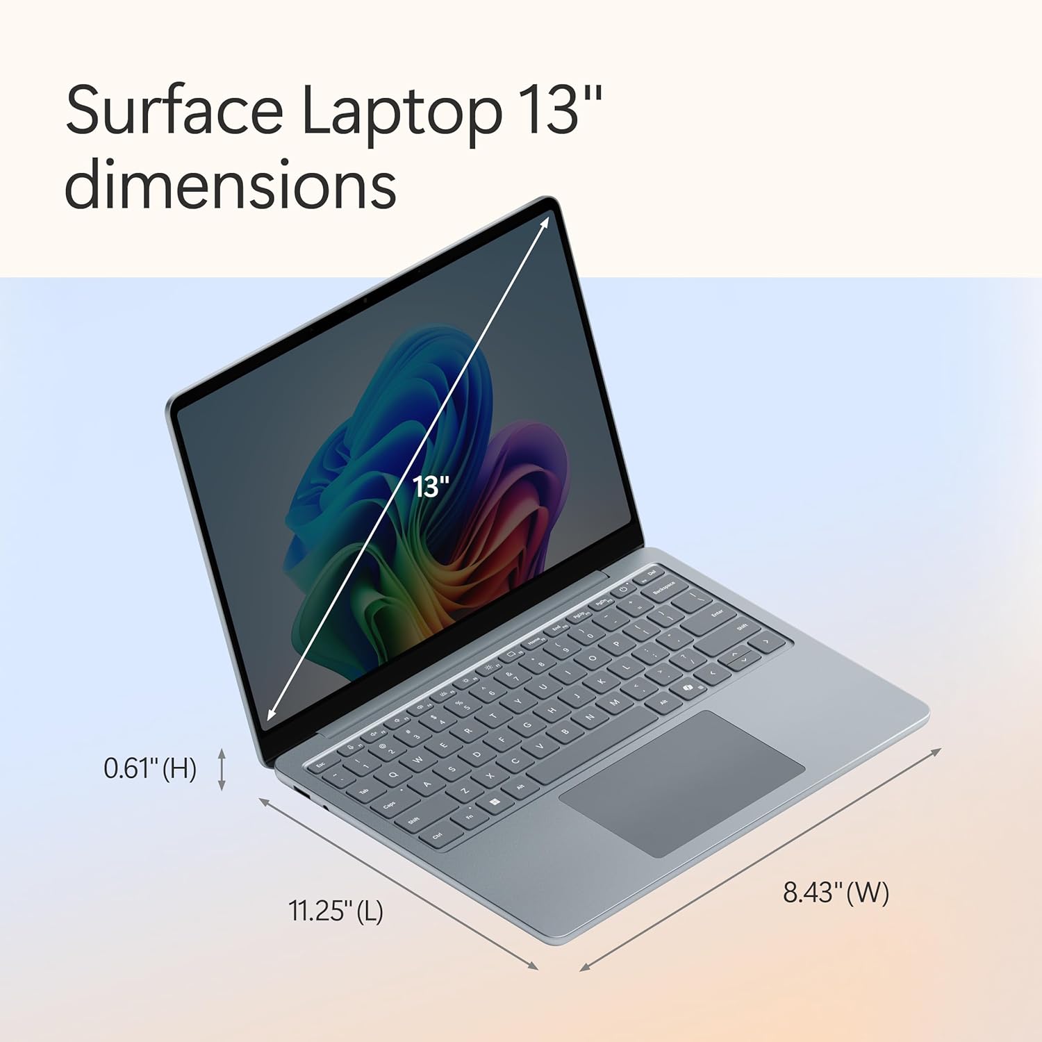 71RuqsfIbdL. AC SL1500 Microsoft Surface Laptop (2025), Windows 11 Copilot+ PC, 13" Touchscreen Display, Snapdragon X Plus (8 core), 16GB RAM, 512GB SSD Storage, Ocean Edu Expertise Hub Web Development & Design laptops desktops