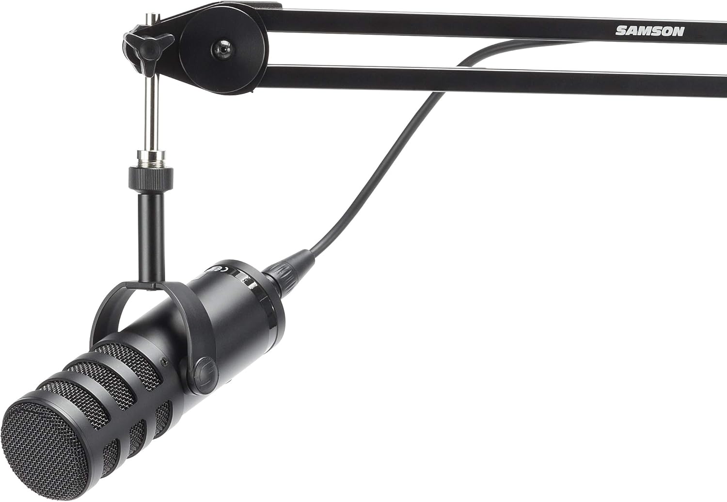 71gEn7cAdlL. AC SL1500 SAMSON Q9U XLR/USB Dynamic Broadcast Microphone Bundle with Pop Filter and Broadcast/Webcast Boom Arm with XLR Cable Edu Expertise Hub Podcasts & Webcasts