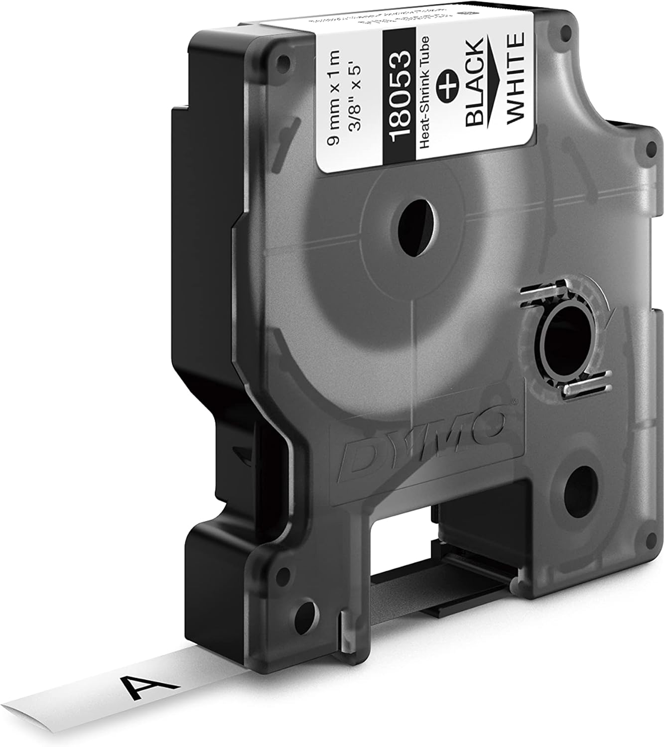 71tteSnskfS. AC SL1500 DYMO Rhino Industrial Heat-Shrink Labels 3/8" Tube Black Print on White Edu Expertise Hub Industries