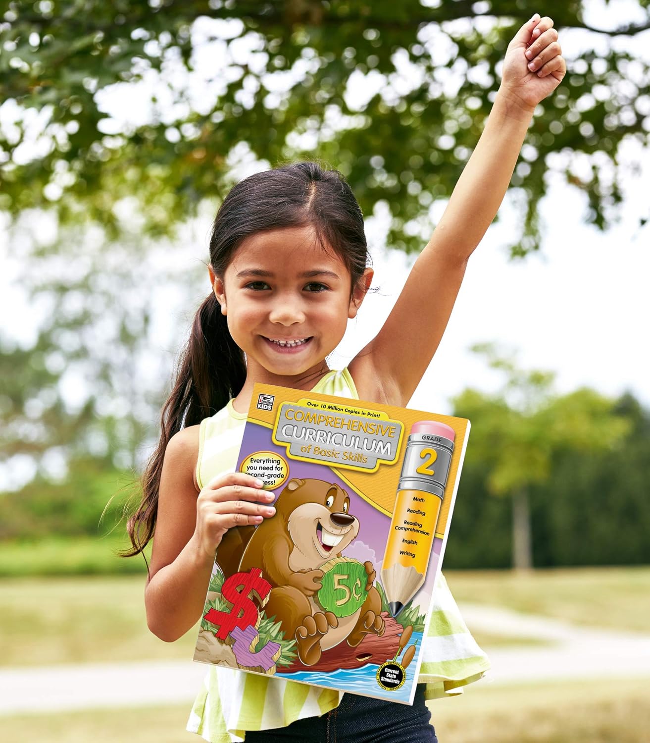 81 8XQT2GRL. SL1500 Carson Dellosa Comprehensive Curriculum of Basic Skills Second Grade Workbook, Reading Comprehension, Language Arts, Spelling, Grammar, Math, and Writing Practice, Classroom or Homeschool Curriculum Edu Expertise Hub Skills