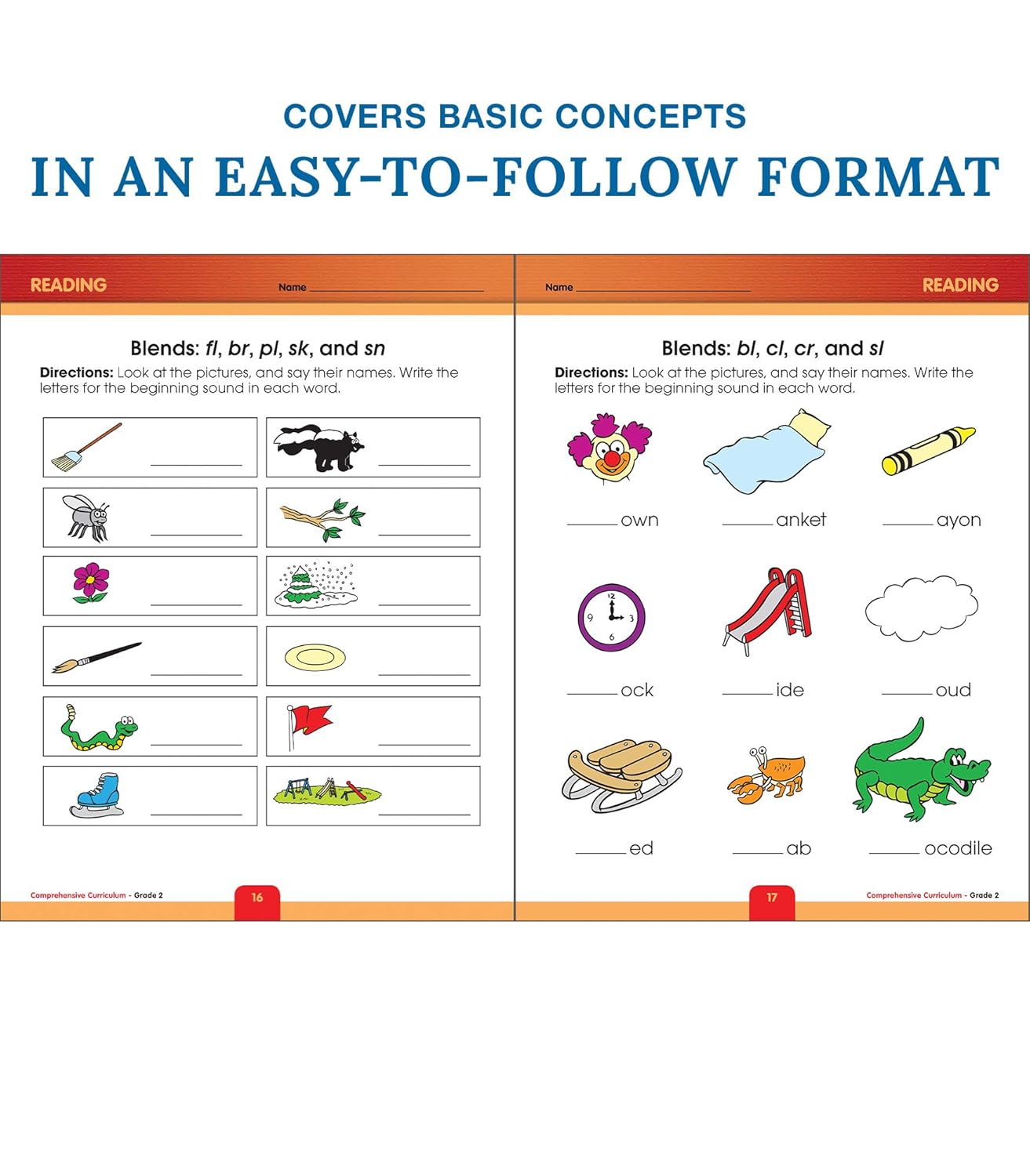 81JZ9ncaccL. SL1500 Carson Dellosa Comprehensive Curriculum of Basic Skills Second Grade Workbook, Reading Comprehension, Language Arts, Spelling, Grammar, Math, and Writing Practice, Classroom or Homeschool Curriculum Edu Expertise Hub Skills